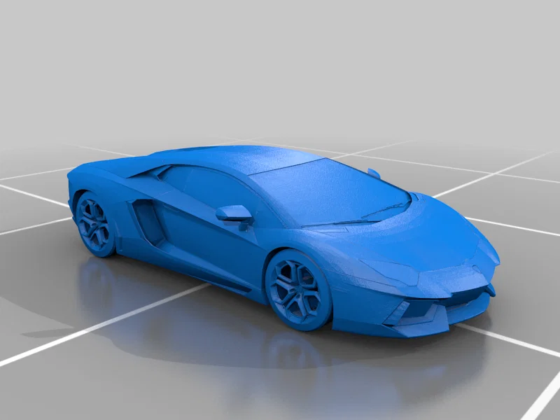 Mô hình 3D siêu xe Lamborghini Aventador đầy đủ chi tiết - Image 1