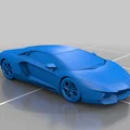 Mô hình 3D siêu xe Lamborghini Aventador đầy đủ chi tiết - Thumbnail 1