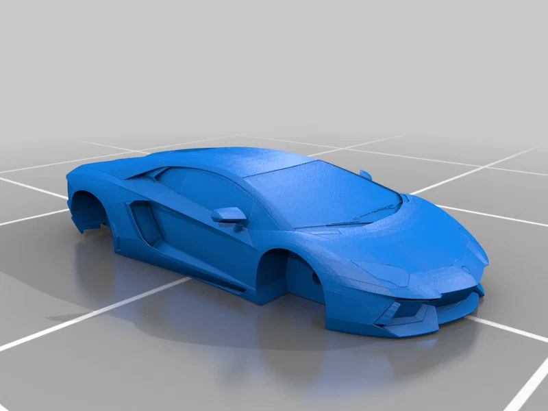 Mô hình 3D siêu xe Lamborghini Aventador đầy đủ chi tiết - Image 2