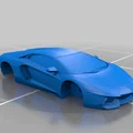 Mô hình 3D siêu xe Lamborghini Aventador đầy đủ chi tiết - Thumbnail 2