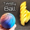 Mô hình quả cầu xoay giải trí Twisty Fidget Ball in 3D - Thumbnail 1