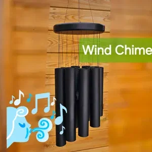 Chuông gió 3D - Phụ kiện trang trí sân vườn độc đáo, âm thanh thư giãn