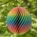 Mẫu trang trí Wind Chime xoắn ốc treo cực đẹp bằng in 3D - Thumbnail 1