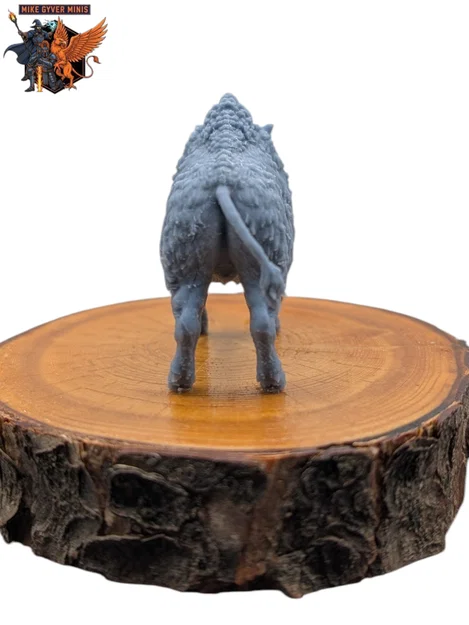 Giant Boar Standing - MGM Print-Ready Mini - Image 2