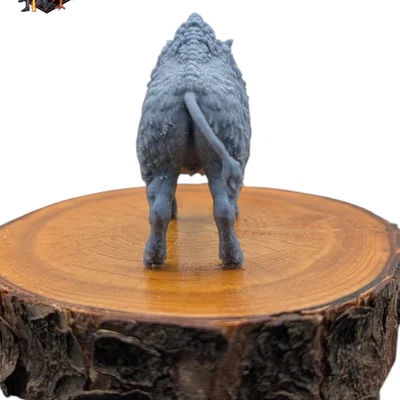 Giant Boar Standing - MGM Print-Ready Mini