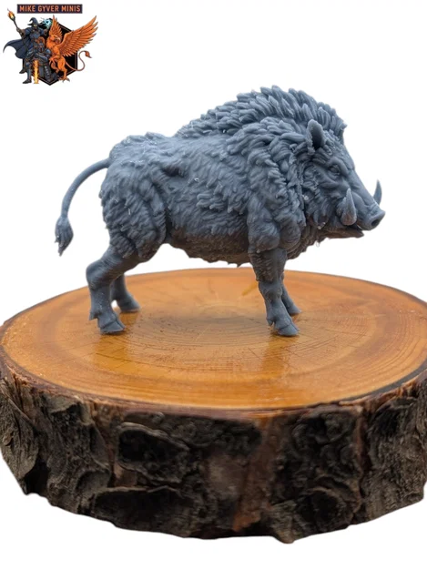 Giant Boar Standing - MGM Print-Ready Mini - Image 3