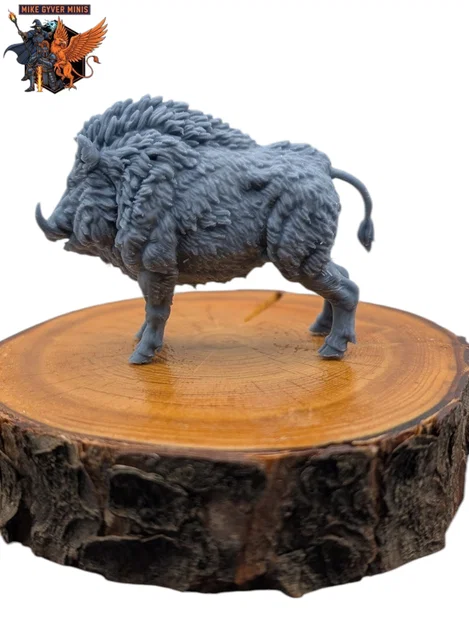Giant Boar Standing - MGM Print-Ready Mini - Image 4
