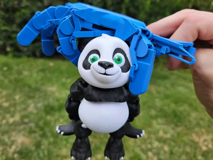 Bàn tay cơ khí (Mechanical Hand) in 3D - Đồ chơi fidget độc đáo - Image 2
