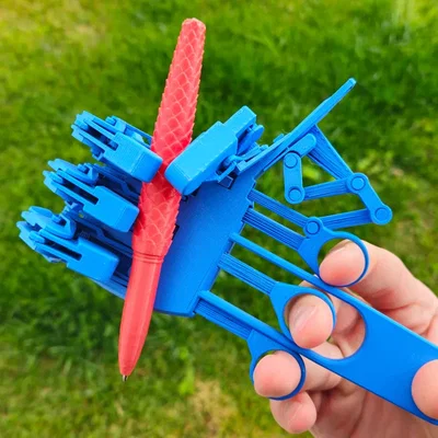 Bàn tay cơ khí (Mechanical Hand) in 3D - Đồ chơi fidget độc đáo
