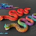 Mô hình rắn khớp nối 3D linh hoạt (Fidget Snake) cực chất - Thumbnail 1