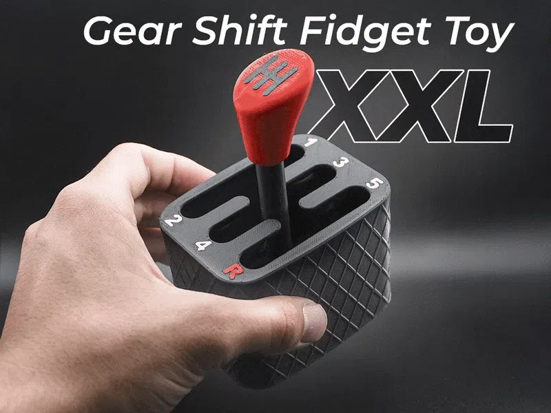 Gear Shifter Fidget Toy - Mô hình cần số xe hơi xả stress - Image 1