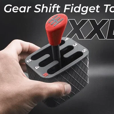 Gear Shifter Fidget Toy - Mô hình cần số xe hơi xả stress