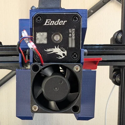 Ốp quạt Ender 3 V3 KE cho quạt 4010/4020