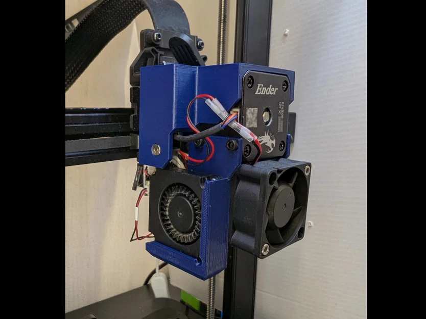 Ốp quạt Ender 3 V3 KE cho quạt 4010/4020 - Image 3