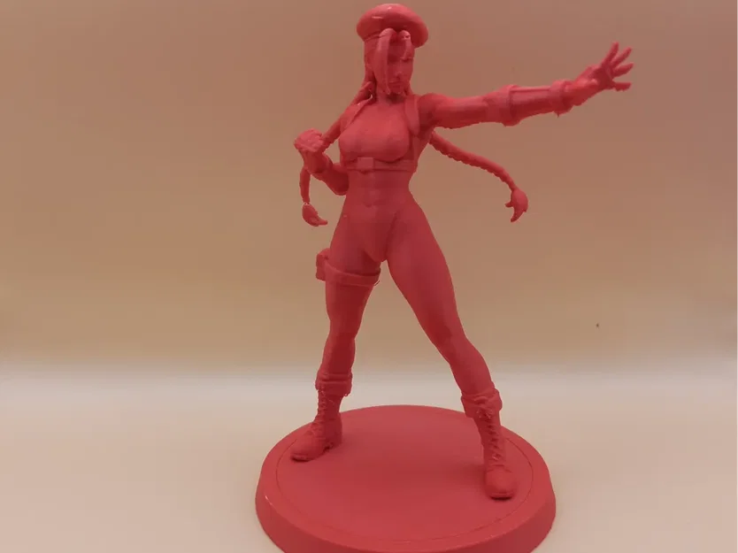 Tượng Cammy White (Street Fighter) – Figurine in 3D - Image 1