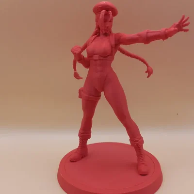 Tượng Cammy White (Street Fighter) – Figurine in 3D