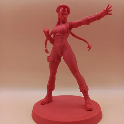 Tượng Cammy White (Street Fighter) – Figurine in 3D