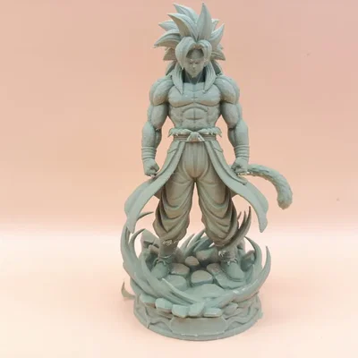 Tượng Goku SSJ4 (Figurine) để in 3D