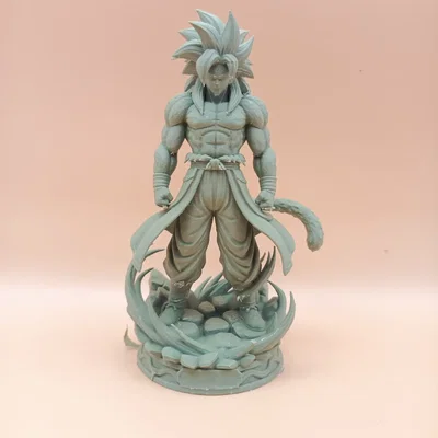 Tượng Goku SSJ4 (Figurine) để in 3D