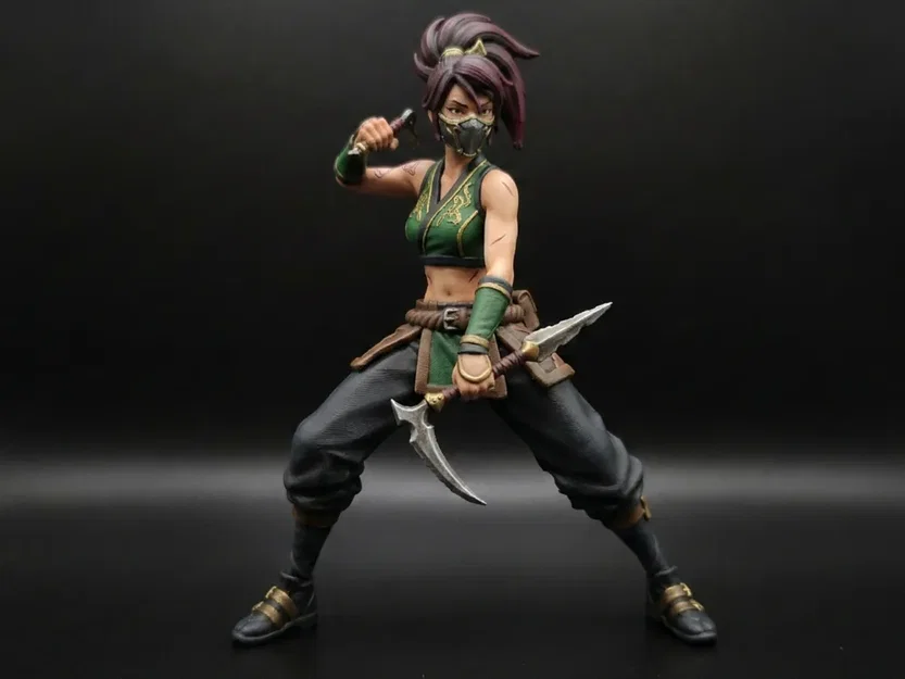 Mô hình Akali figure – Sát thủ phép thuật - Image 1