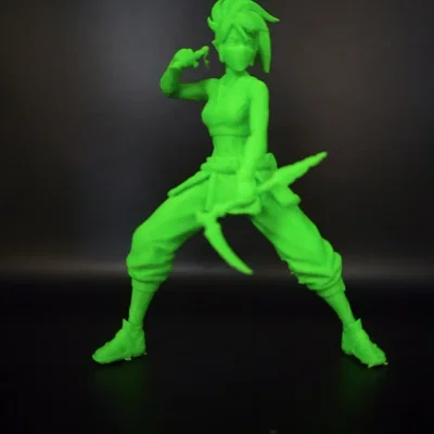 Mô hình Akali figure – Sát thủ phép thuật