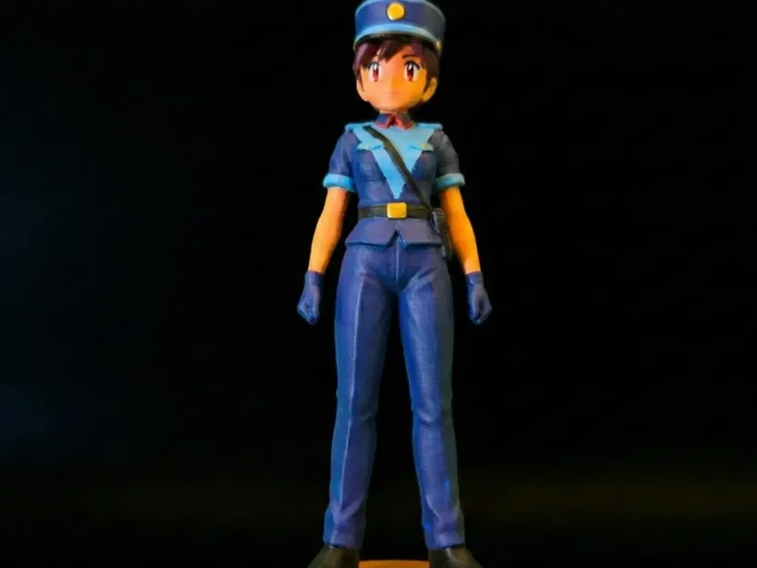 Mô hình Officer Jenny (figurine) – Tượng cảnh sát Pokémon - Image 1