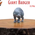 Giant Badger - MGM Print-Ready Mini - Thumbnail 1