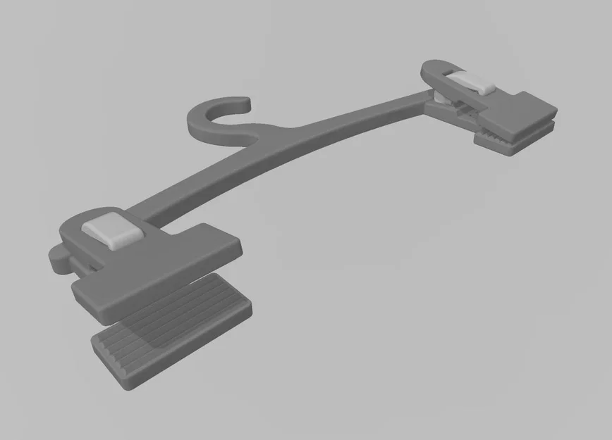 Móc treo kẹp đôi siêu chắc (Double Strong Clip Hanger) - Image 1