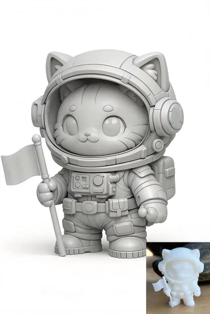 Mèo Phi Hành Gia (Astronaut Cat / Catstronaut) - Image 1