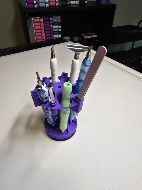 Giá Để Bút Xoay Diamond Art (Diamond Art Rotating Pen Holder) - Image 6