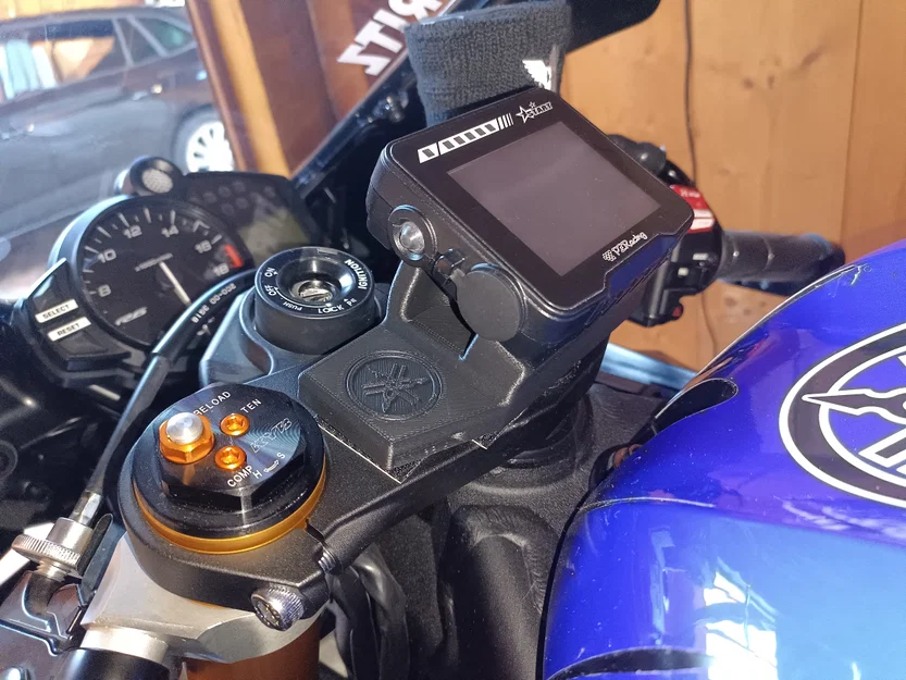 PZRacing Start ST500 Laptimer Mounting Bracket cho Yamaha R6 RJ27 - Image 1