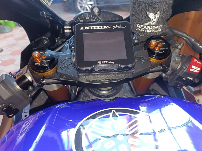 PZRacing Start ST500 Laptimer Mounting Bracket cho Yamaha R6 RJ27 - Image 6