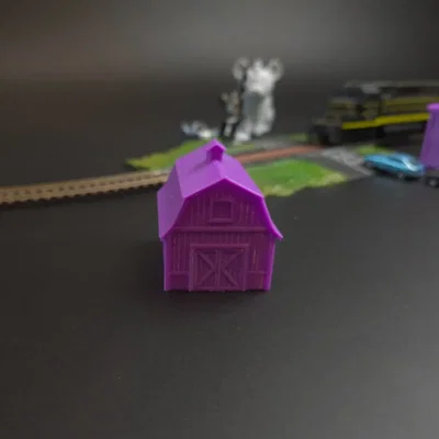 Chuồng Trại Nông Trại Mini (Miniature Farm Barn)