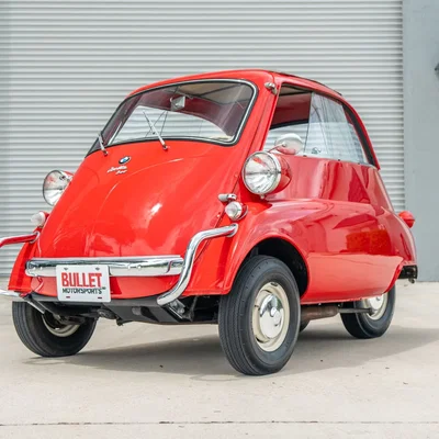 Mô hình 3D xe cổ BMW Isetta 300 (1958) - Tái hiện tinh tế