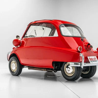 Mô hình 3D xe cổ BMW Isetta 300 (1958) - Tái hiện tinh tế