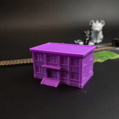 Tòa Nhà Mini Nhiều Tầng (Miniature Multi-Story Building)