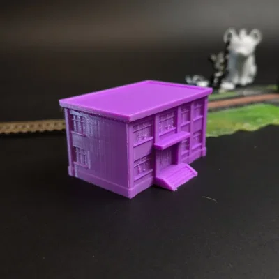 Tòa Nhà Mini Nhiều Tầng (Miniature Multi-Story Building)
