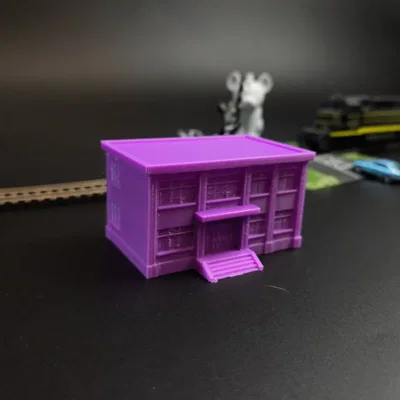 Tòa Nhà Mini Nhiều Tầng (Miniature Multi-Story Building)