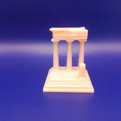 Phế Tích Hàng Cột Cổ Điển Miniature