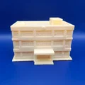 Mô hình Tòa Nhà Bệnh Viện Thu Nhỏ (Miniature Hospital Building Model) - Thumbnail 1