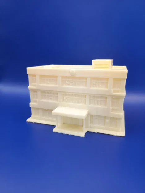 Mô hình Tòa Nhà Bệnh Viện Thu Nhỏ (Miniature Hospital Building Model) - Image 2