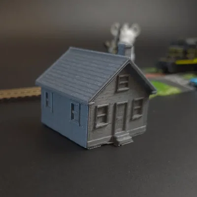Nhà Ngoại Ô Thu Nhỏ (Miniature Suburban House)