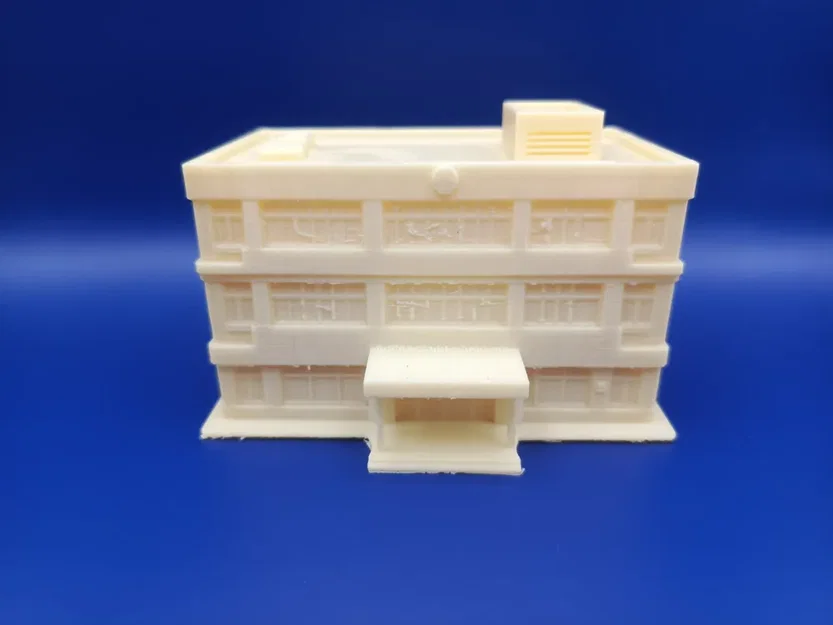 Mô hình Tòa Nhà Bệnh Viện Thu Nhỏ (Miniature Hospital Building Model) - Image 3