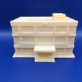 Mô hình Tòa Nhà Bệnh Viện Thu Nhỏ (Miniature Hospital Building Model) - Thumbnail 3