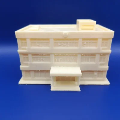 Mô hình Tòa Nhà Bệnh Viện Thu Nhỏ (Miniature Hospital Building Model)