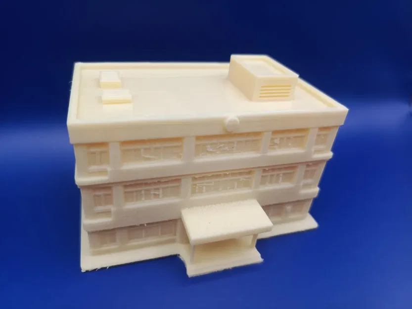 Mô hình Tòa Nhà Bệnh Viện Thu Nhỏ (Miniature Hospital Building Model) - Image 4