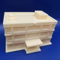 Mô hình Tòa Nhà Bệnh Viện Thu Nhỏ (Miniature Hospital Building Model) - Thumbnail 4