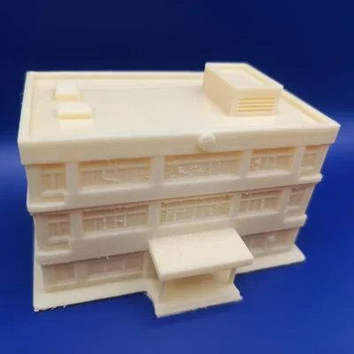 Mô hình Tòa Nhà Bệnh Viện Thu Nhỏ (Miniature Hospital Building Model)