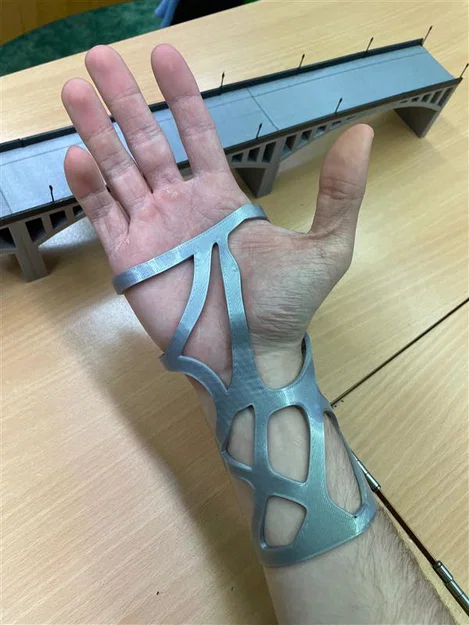 Nẹp cổ tay tham số (Parametric) Fusion360 - Image 1