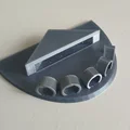 Đế giữ cờ để bàn 3D (Flag shelf holder) gọn gàng cho 5 lá cờ - Thumbnail 1